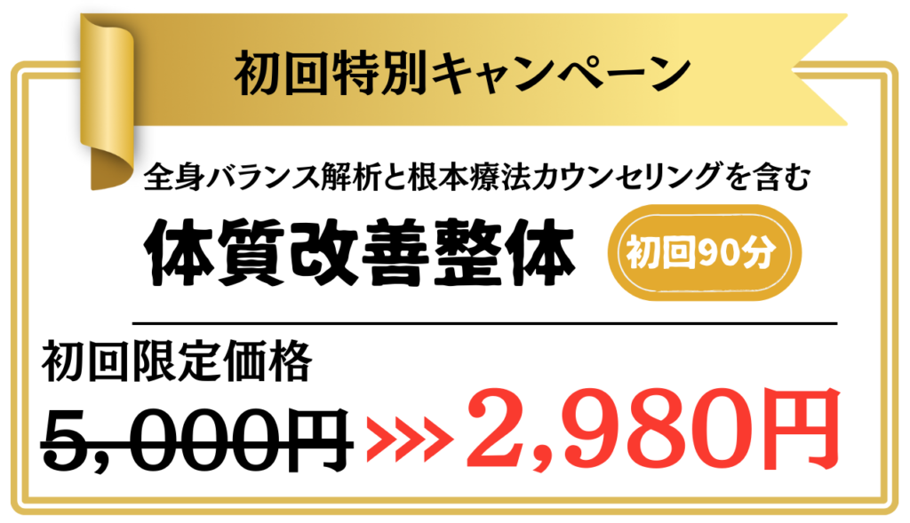 初回キャンペーンで通常5000円が2980円になります。期間限定です。
